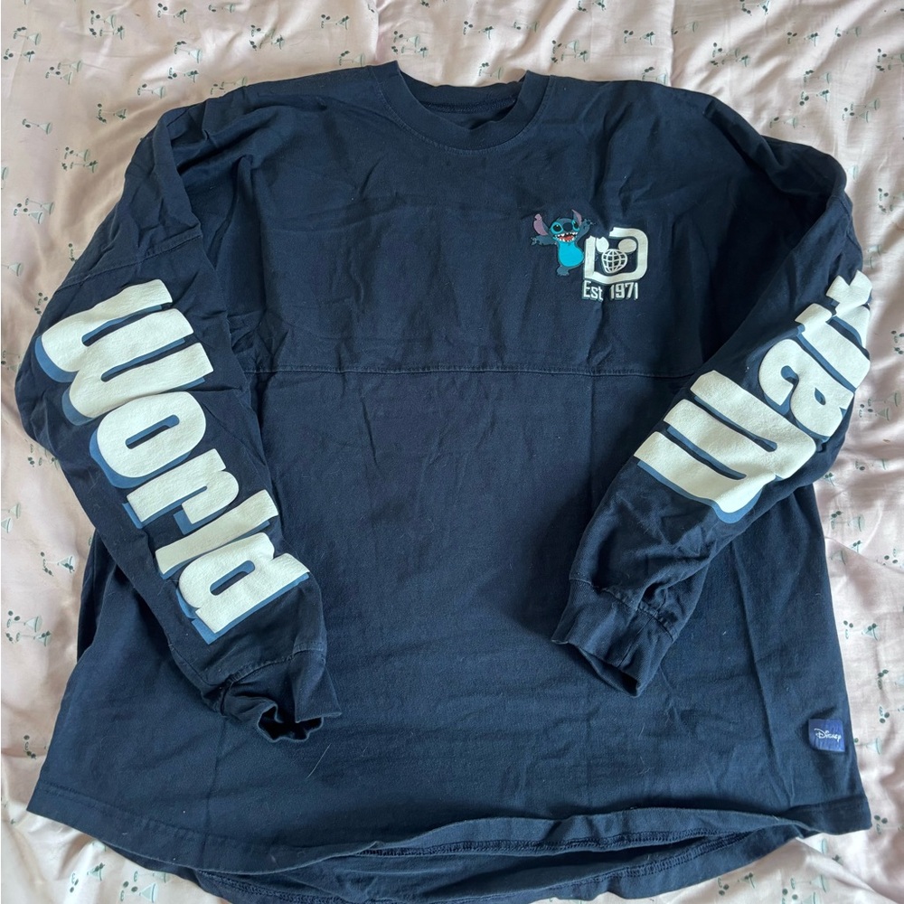 Disney World "STITCH" Long Sleeve Tee